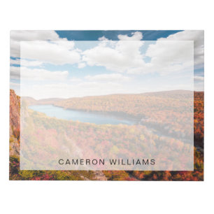 Water   Porcupine Mountains Michigan Notepad