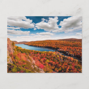 Water   Porcupine Mountains Michigan Postcard