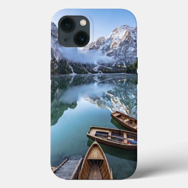 Water | Pragser Wildsee Dolomites Italy Case-Mate iPhone Case (Back)