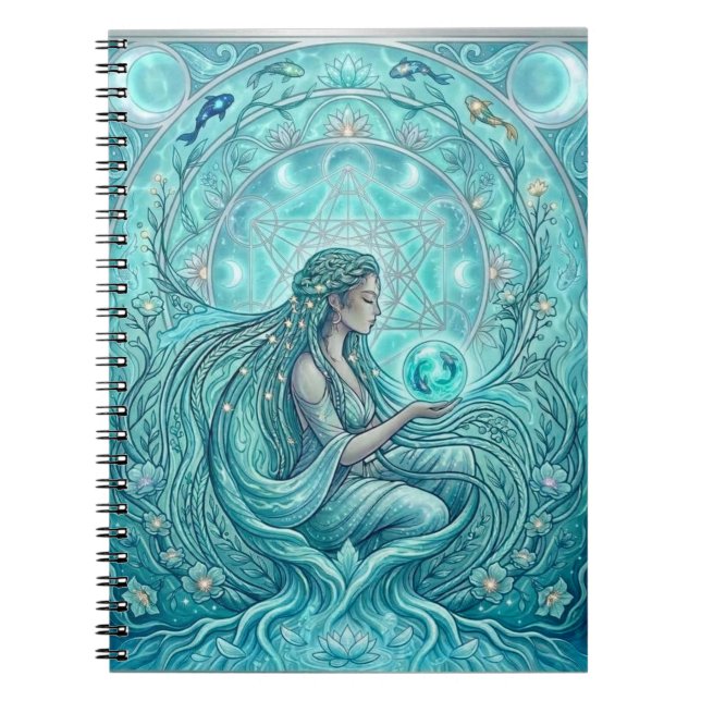 Water Priestess Notebook (Front)