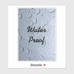 Water Proof Drops Splash Free Custom Artsy Cool