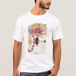 Water Pump, from 'Book of Knowledge of Ingenious T-Shirt