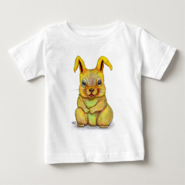 Water Rabbit Baby T-Shirt (Front)
