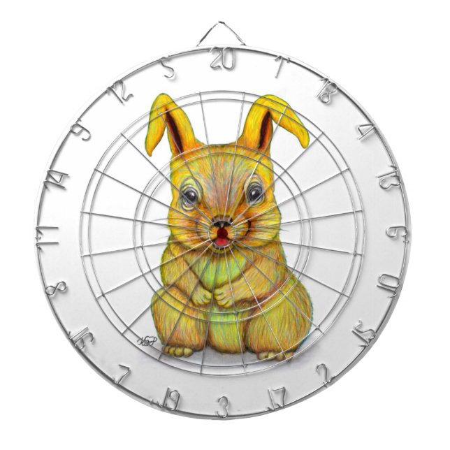 Water Rabbit Dartboard (Front)