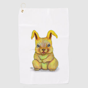 Water Rabbit Golf Towel