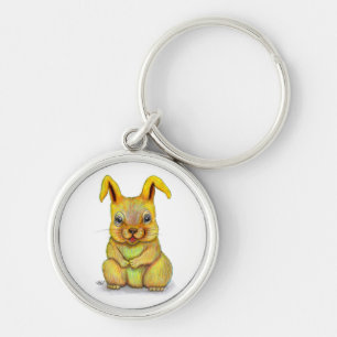 Water Rabbit Key Ring