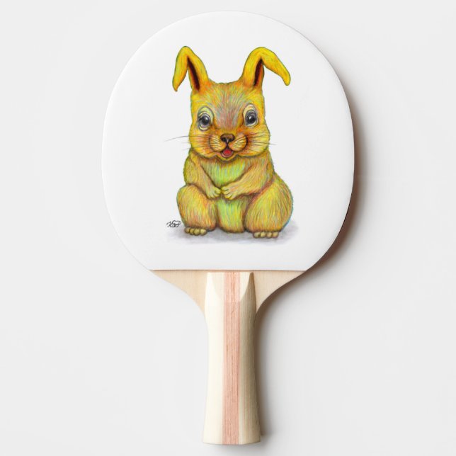 Water Rabbit Ping Pong Paddle (Front)