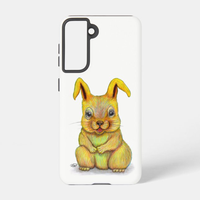 Water Rabbit Samsung Galaxy S21 Case (Back)