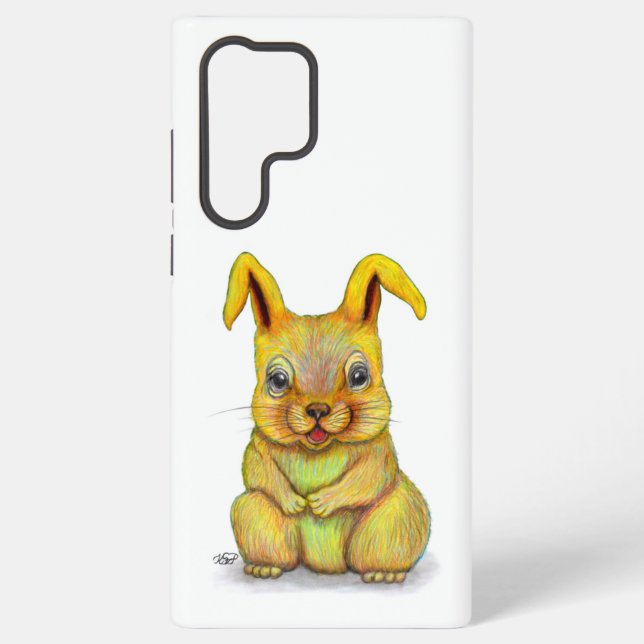 Water Rabbit Samsung Galaxy S22 Ultra Case (Back)