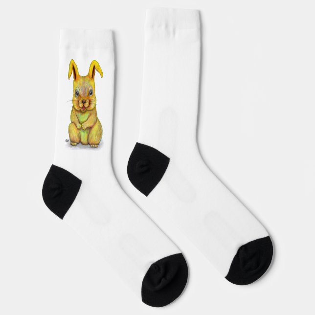 Water Rabbit Socks (Right)