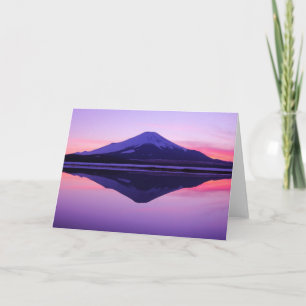 Water Reflections "Sakasa-Fuji" Card