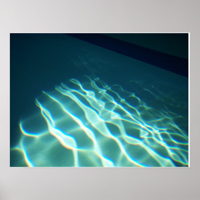 water refracted light poster (Front)