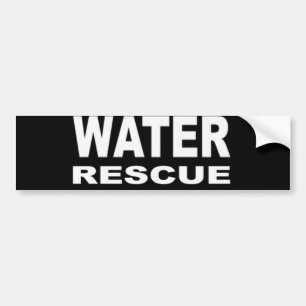 Water Rescue Bumper Sticker