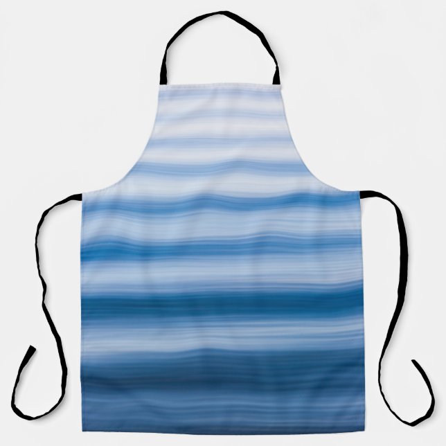 Water ripple illustration apron (Front)