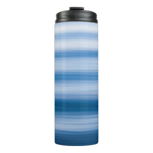 Water ripple illustration thermal tumbler