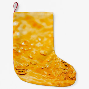 Water ripple liquid clean surface small christmas stocking
