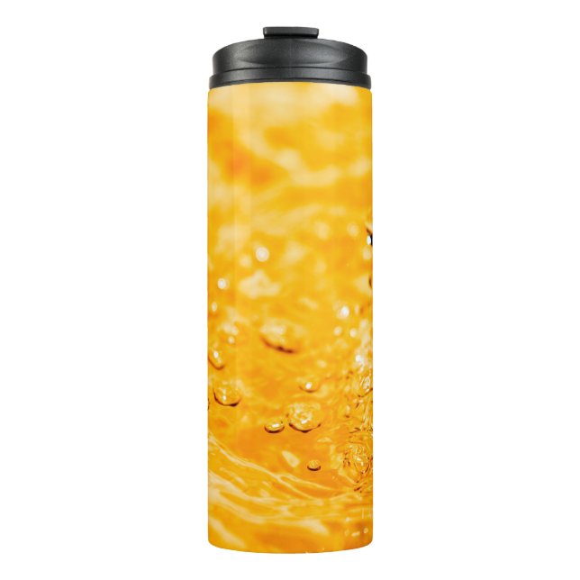 Water ripple liquid clean surface thermal tumbler (Front)