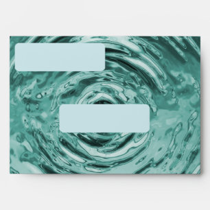 Water Ripple Teal (alternate) Envelopes