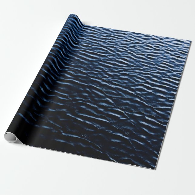 WATER RIPPLE WRAPPING PAPER (Unrolled)