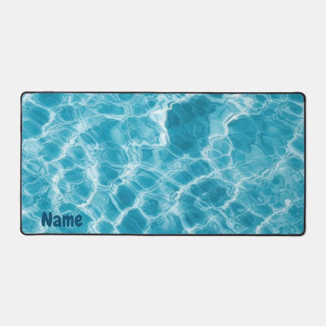 Water Ripples Desk Mat (Front)