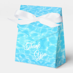 Water ripples Pool party Beach party Summer party Favour Box