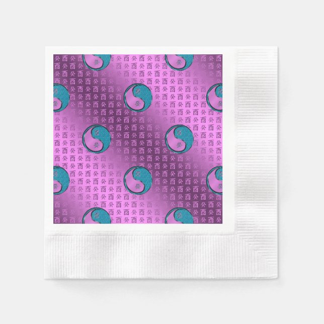 Water Rooster Napkin (Front)