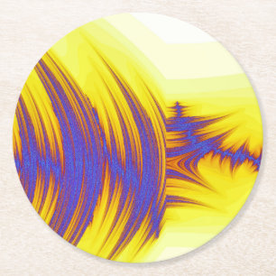 WATER ROUND PAPER COASTER