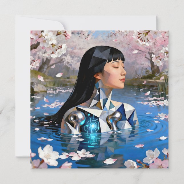"Water’s Digital Dream" – A Digital Portrait       (Front)