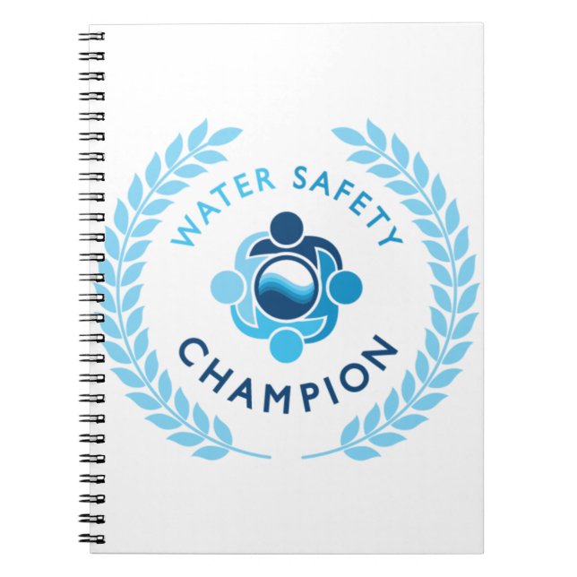 Water Safety Champion Notebook (Front)