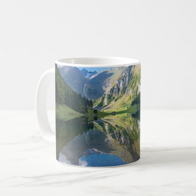 Water | Seealpsee Lake  Swiss Alps Switzerland Coffee Mug (Front Left)
