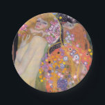 Water Serpents, Gustav Klimt Paper Plate<br><div class="desc">Water Serpents,  Gustav Klimt</div>