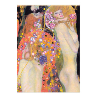 Water Serpents, Gustav Klimt Photo Print