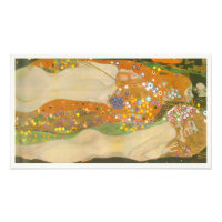 Water Serpents II by Gustav Klimt, Art Nouveau