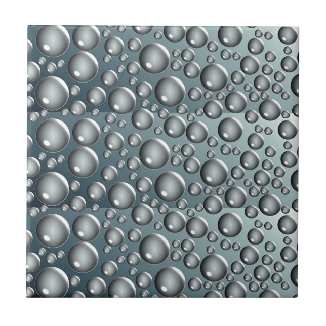 Water Shower Image Ceramic Tile (Front)