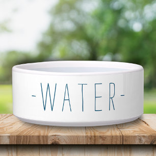 Water Simple Dog or Cat Drink Bowl
