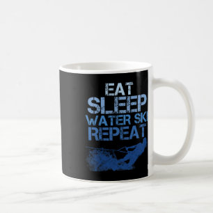 Water Ski Enthusiast Slogan  Coffee Mug