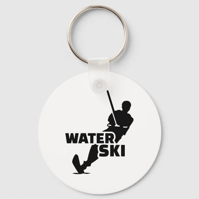Water ski key ring (Front)