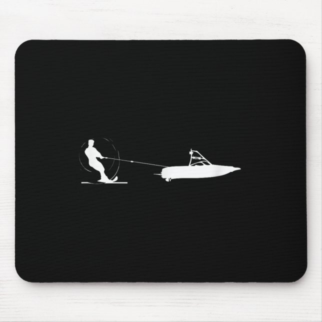 Water Ski - Water Skiing Gift For Water Skiers  Mouse Pad (Front)