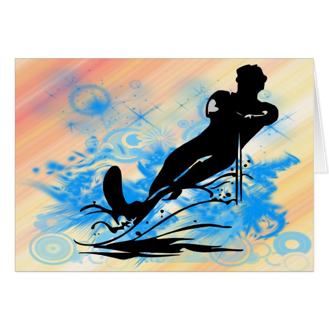 Water Skiing (Front Horizontal)