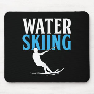 Water Skiing Beach Water Sports Ocean Sea Vacation Mouse Pad