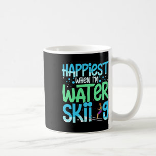 Water Skiing Boat Beginner Board Skier Waterski Tr Coffee Mug