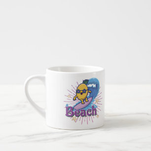 Water skiing Pineapple Espresso Cup