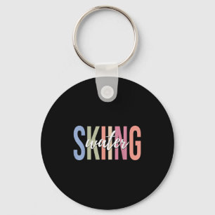 Water Skiing Skier Waterski Water Sports  Key Ring