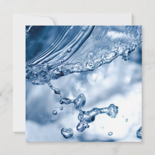 Water Splash Card