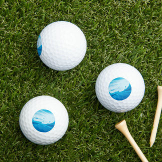 Water Splash on Golf Balls
