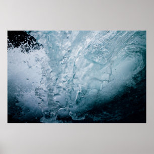 Water splash poster