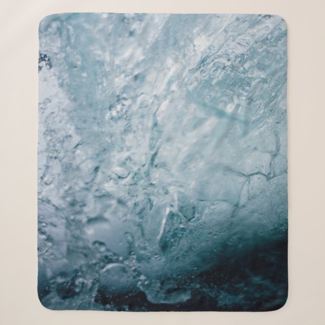 Water splash sherpa blanket (Front)