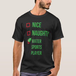 Water Sports Player Funny Pajama Christmas T-Shirt