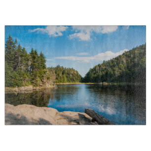 Water Spruce Lake Quebec, Canada Cutting Board