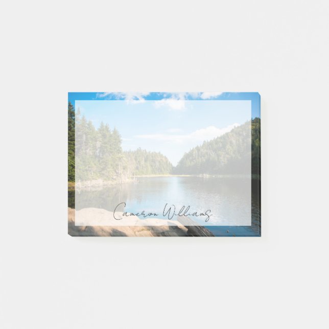 Water | Spruce Lake Quebec, Canada Post-it Notes (Front)